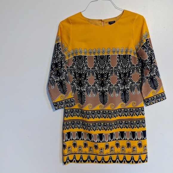 JCREW Jules dress in Scroll Print - Picture 2 of 7